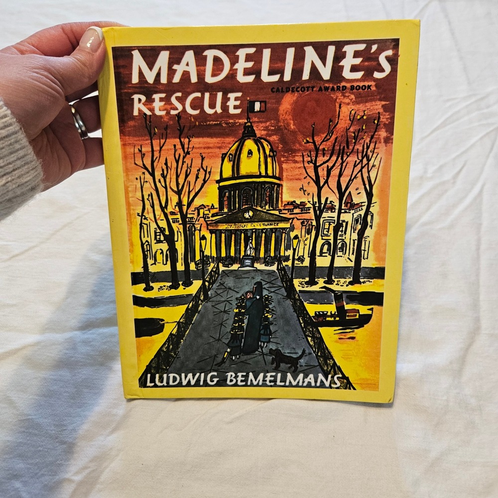 Madeline's Rescue Ludwig Bemelmans Weekly Reader Hardcover Caldecott Award Book
